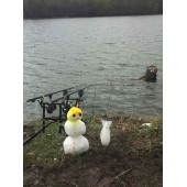 Как мы рыбу со снеговиком ловили